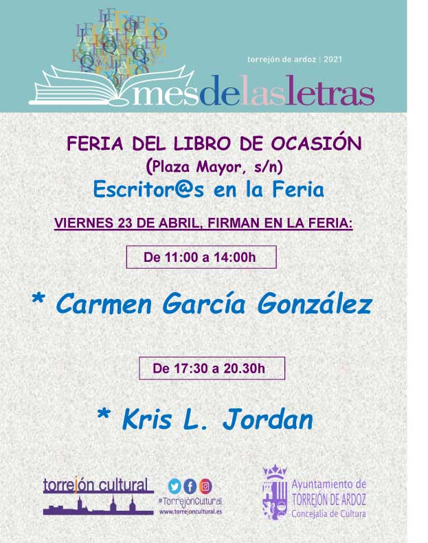 Firma de libros en la Feria del Libro