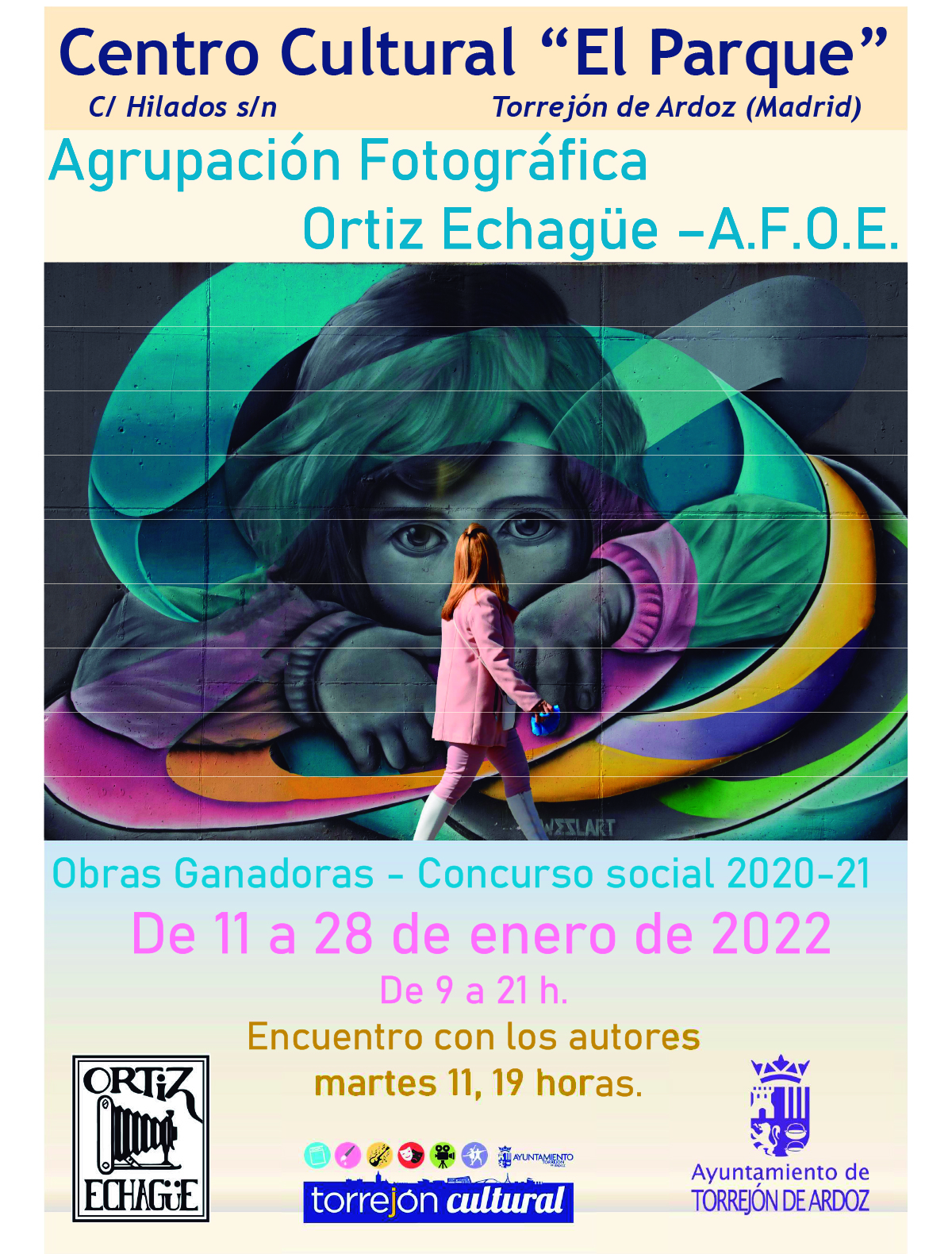 Exposición obras ganadoras del concurso social de AFOE