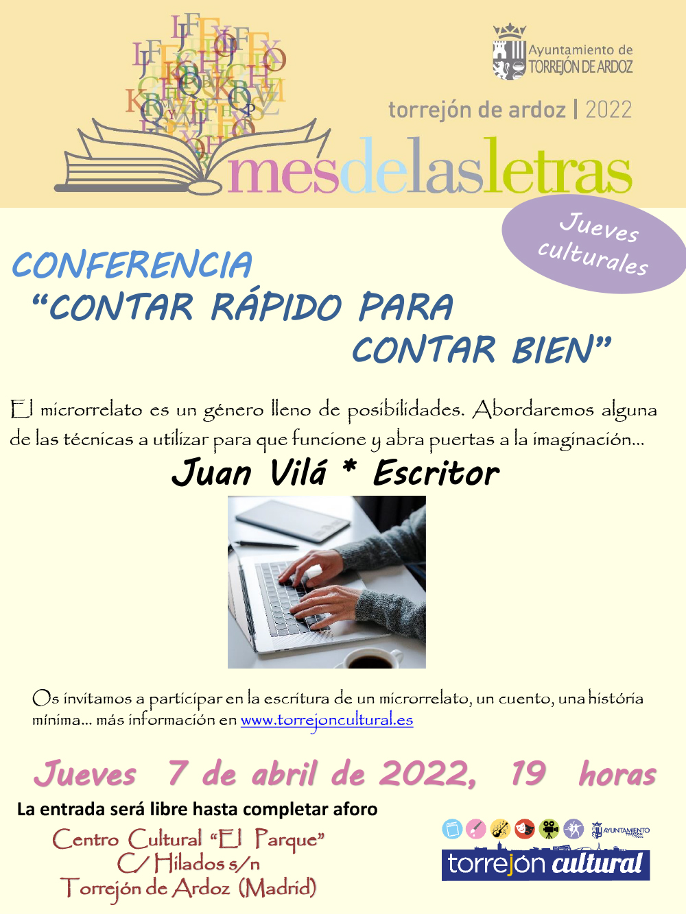 Conferencia a cargo de Juan Vila: Contar rápido para contar bien