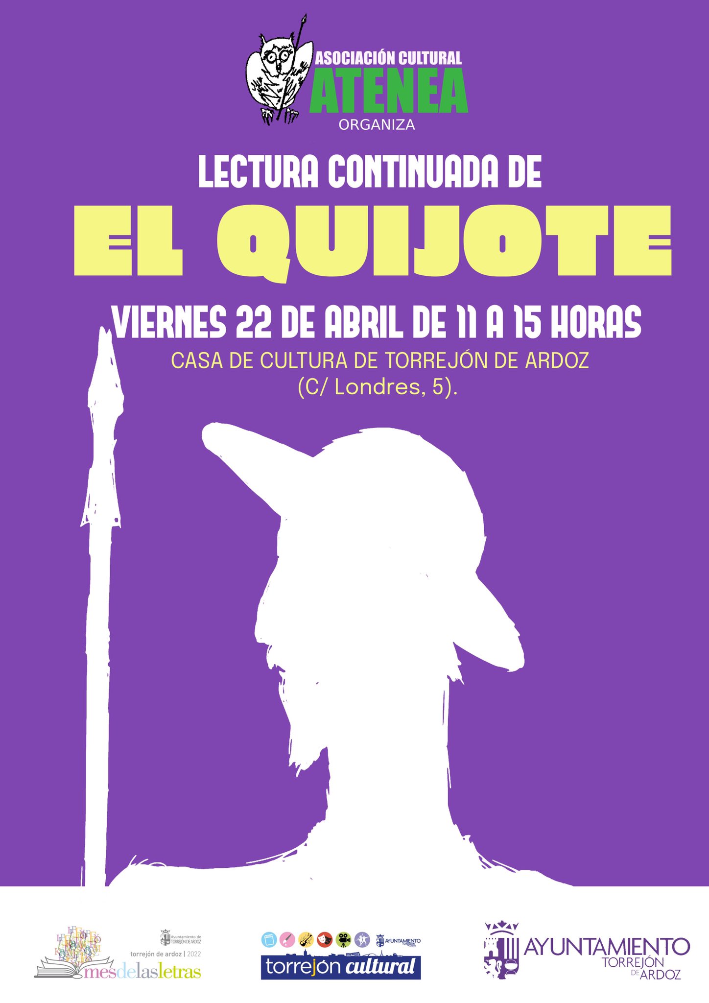 Lectura continuada de "El Quijote"