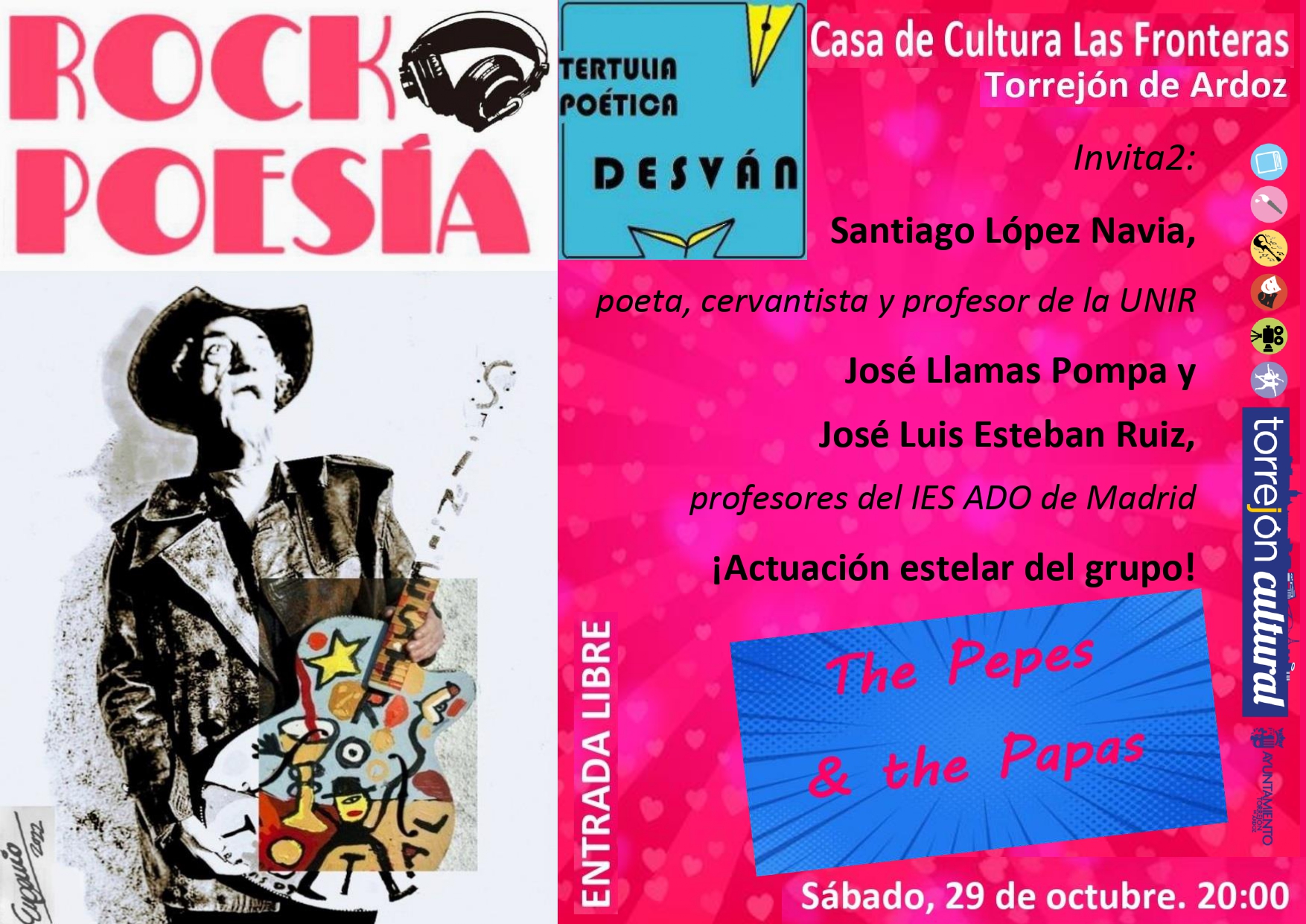 29 de octubre a las 20:00 horas
