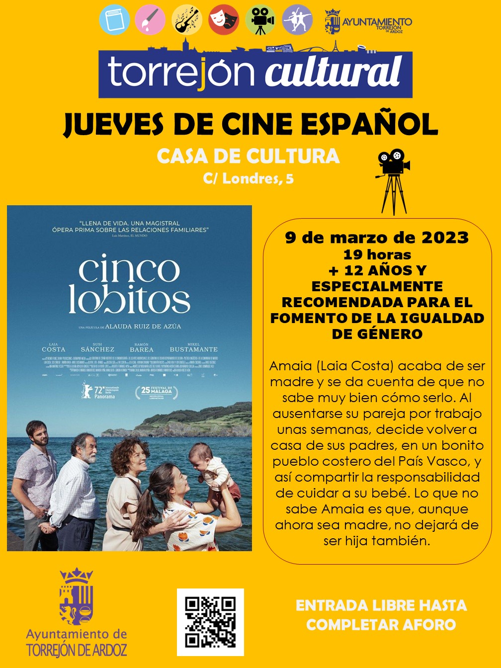 Jueves de cine español: Cinco lobitos