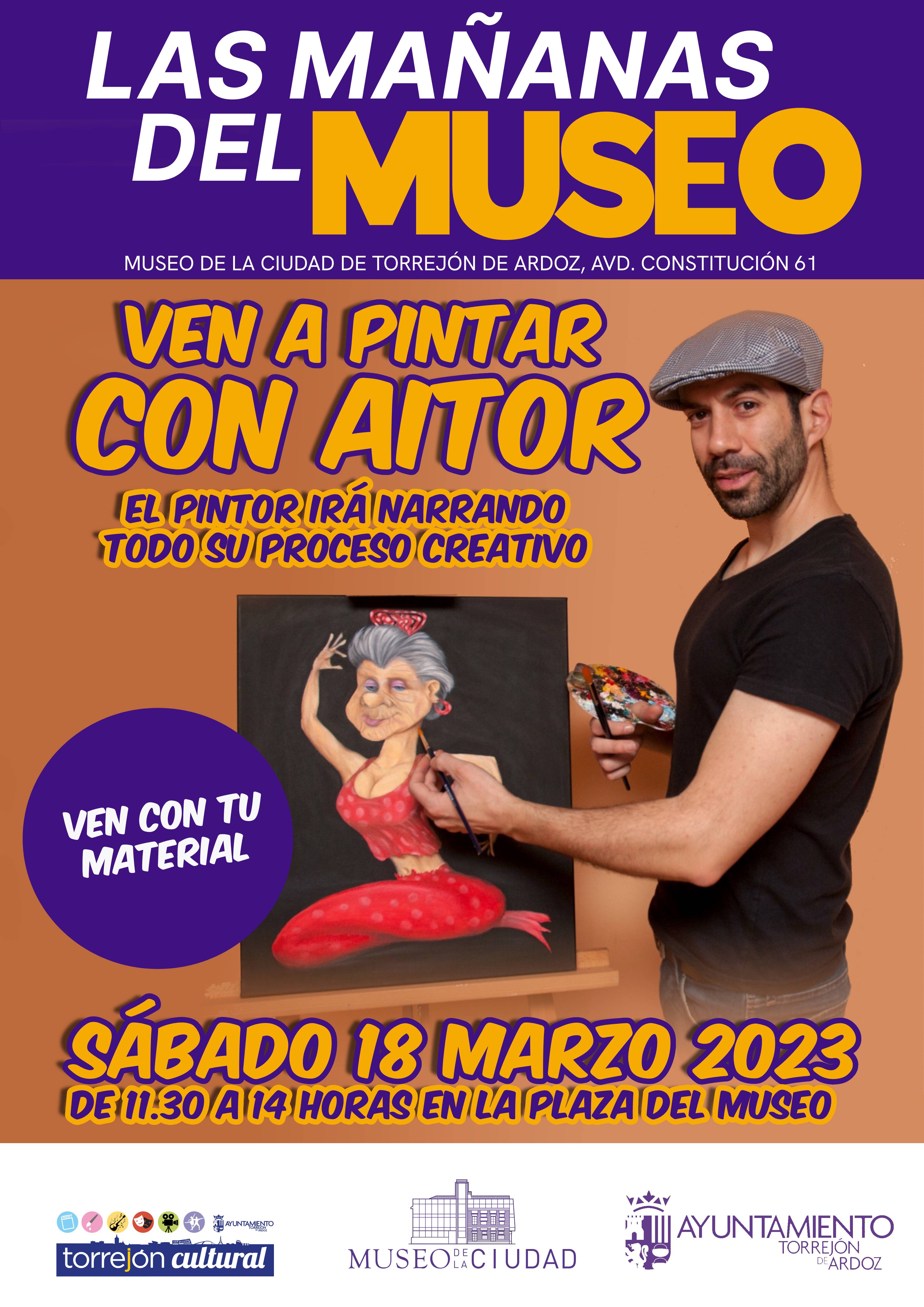Las mañanas del Museo: Ven a pintar con Aitor