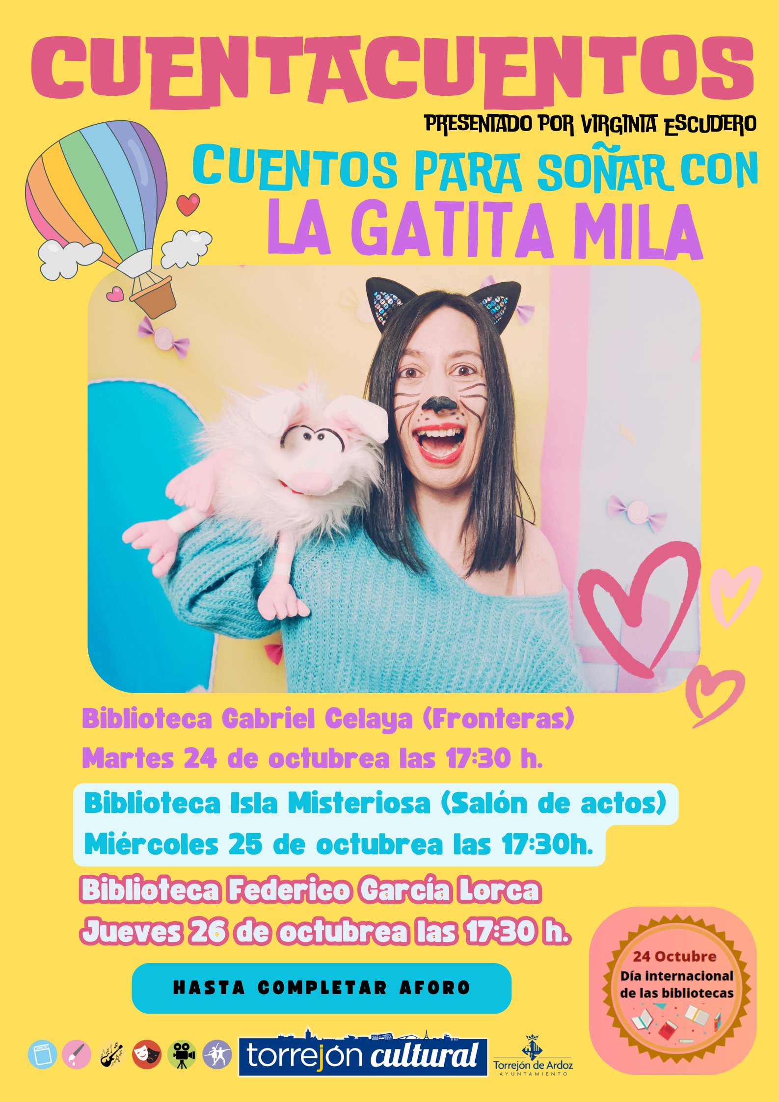 Cuentacuentos: La gatita Mila