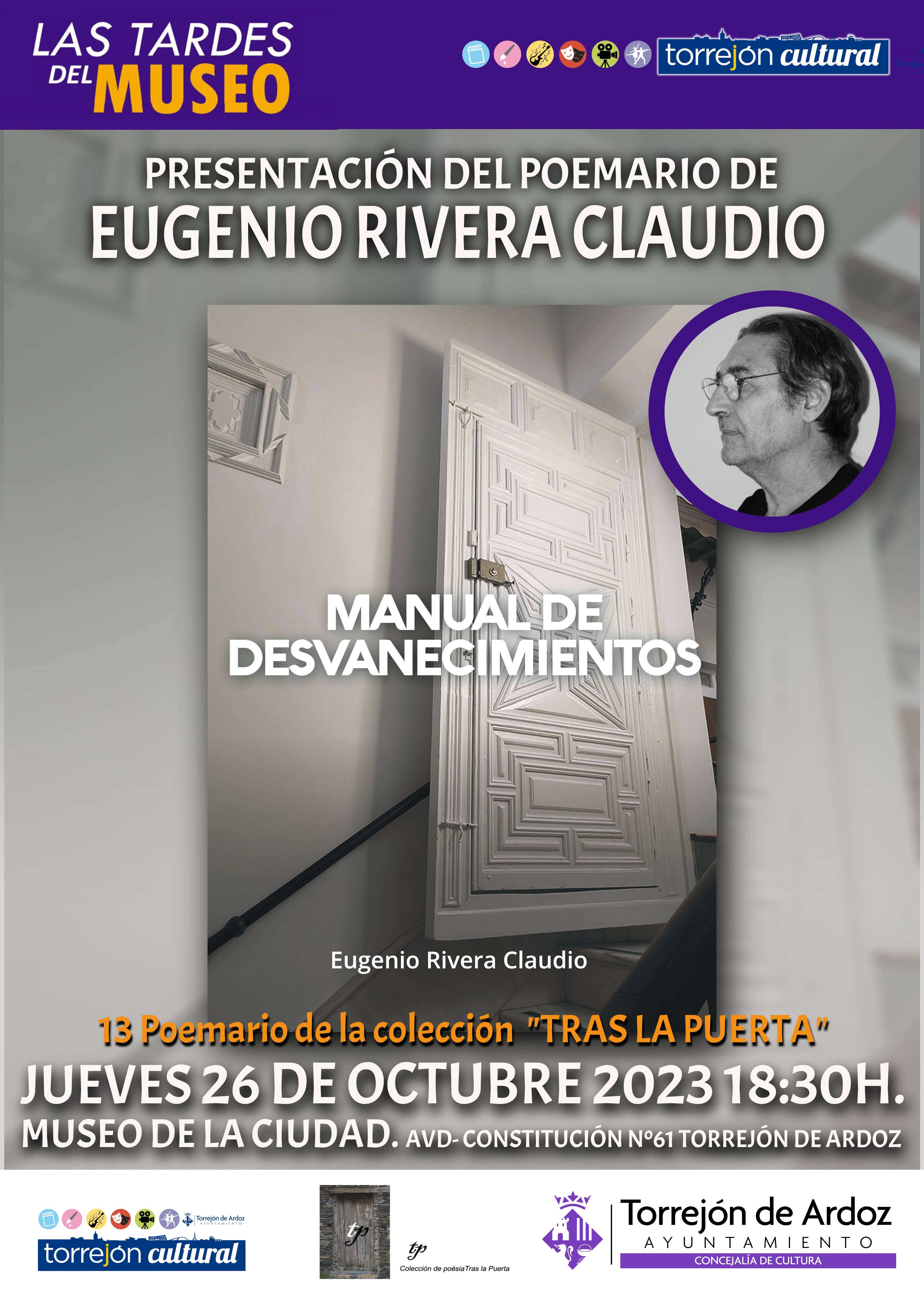 Las Tardes del Museo: Presentación del poemario de Eugenio Rivera Claudio