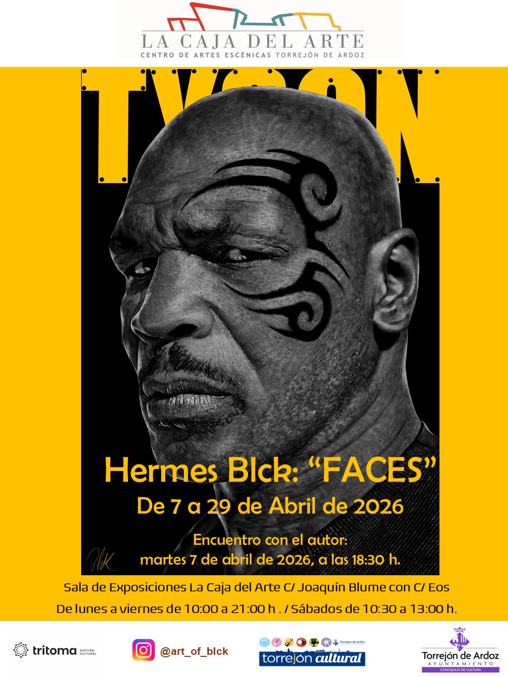 Exposición de Herms Blck: Faces