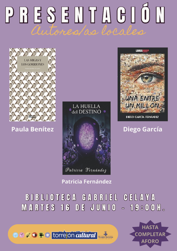 Presentación libros autores locales