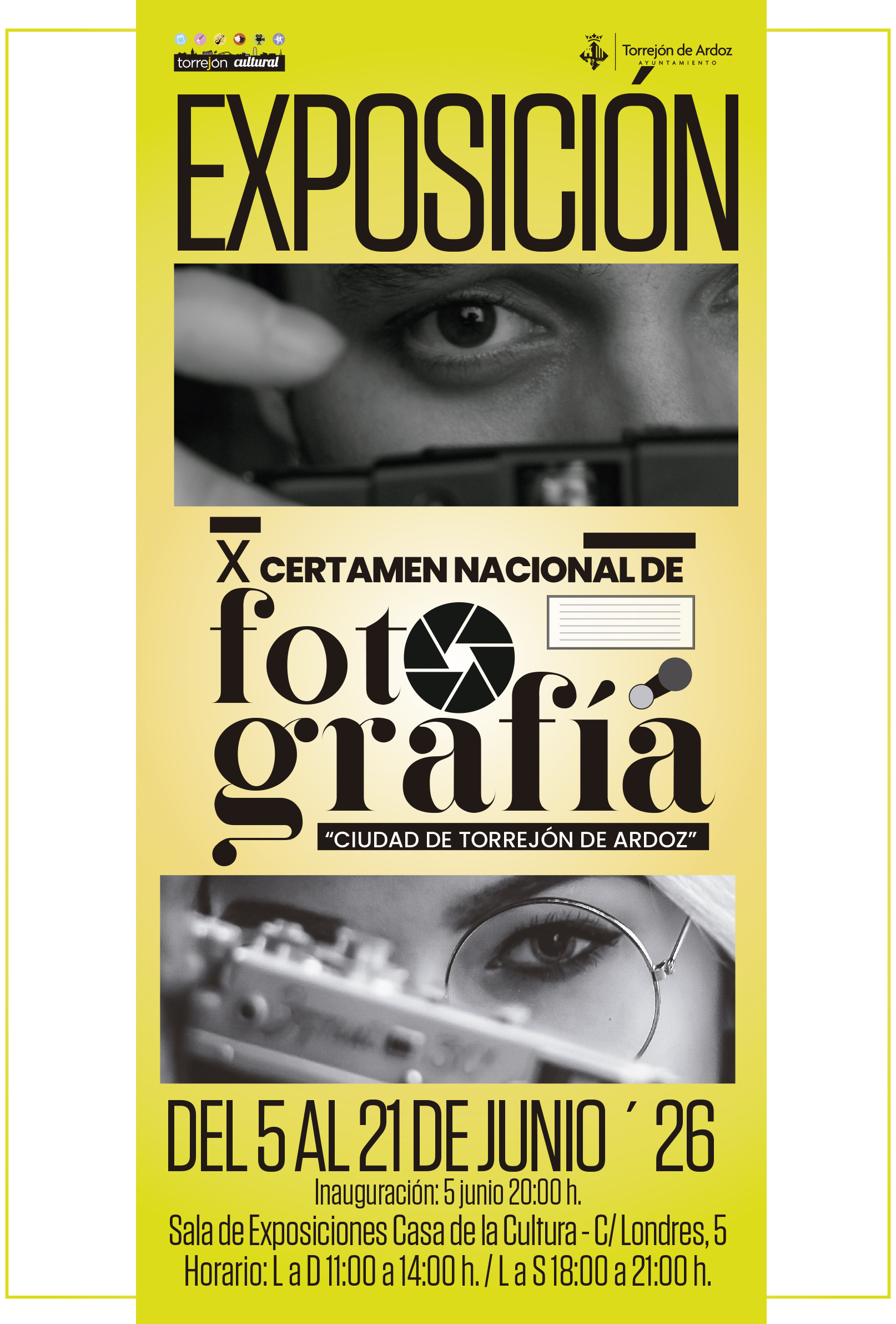 Exposicion 10ª Certamen Nacional de Fotografía Ciudad de Torrejón 