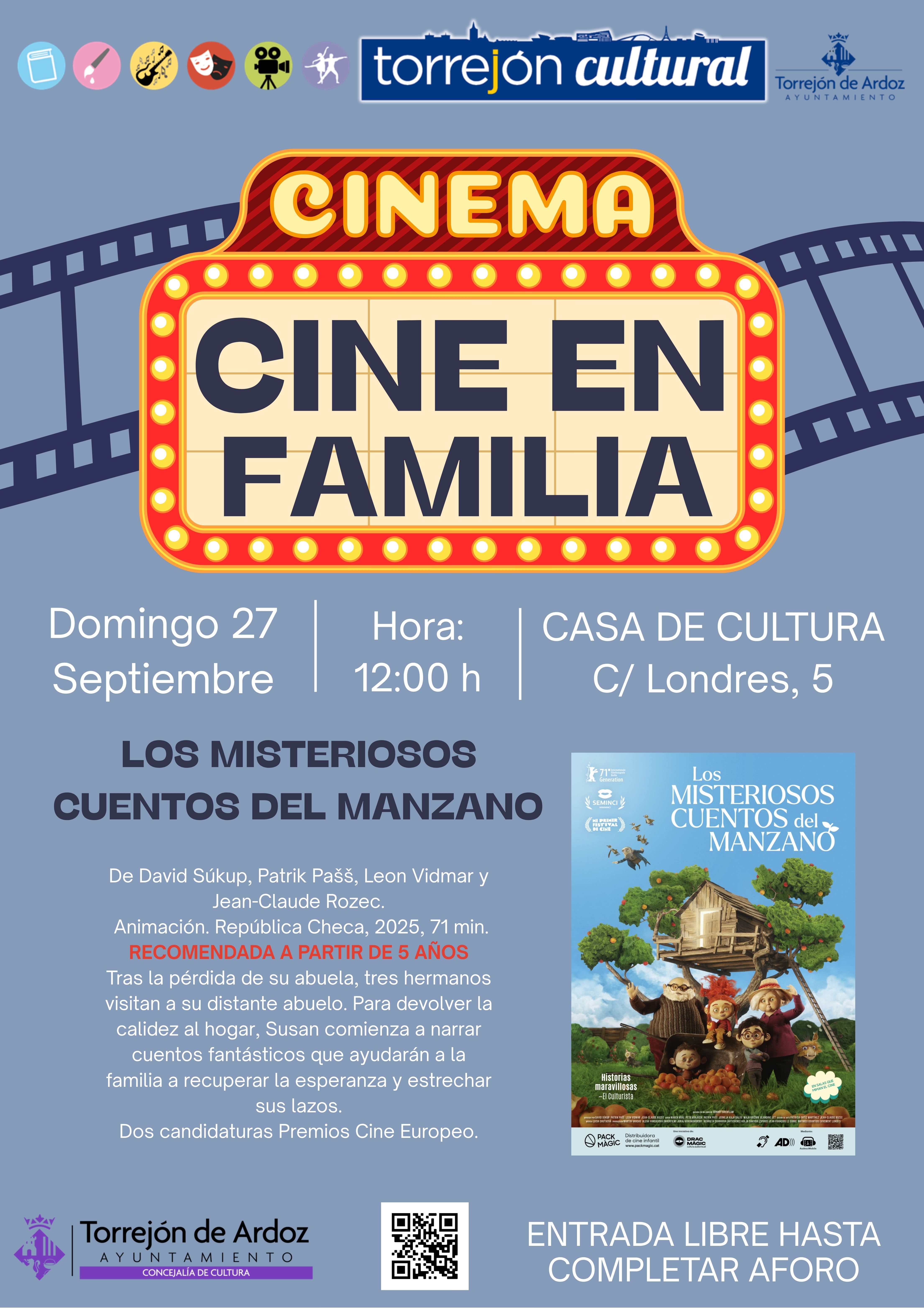 Cine en Familia: Los misteriosos cuentos del manzano