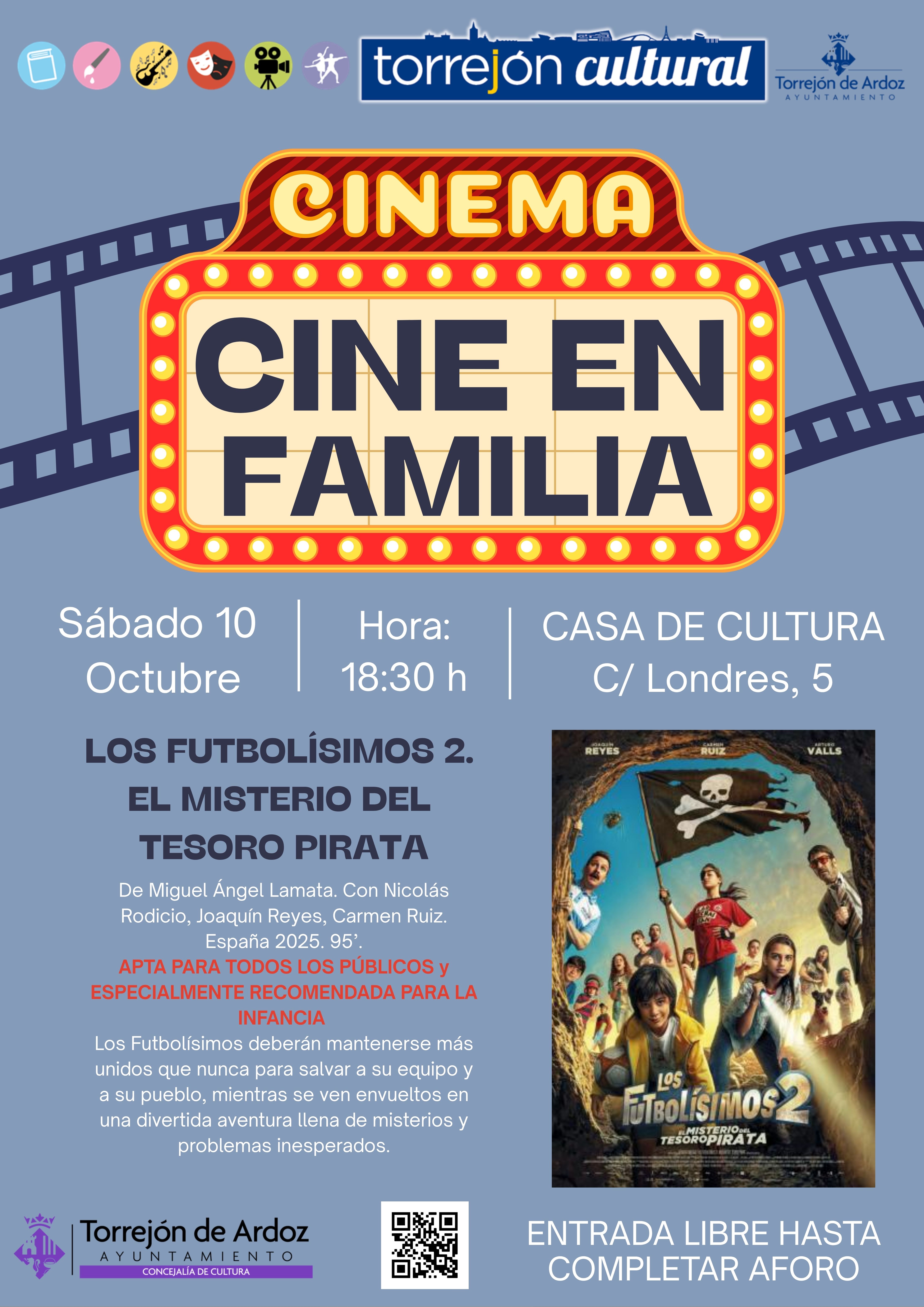 Cine en Familia: Los futbolísimos 2: El misterio del tesoro pirata