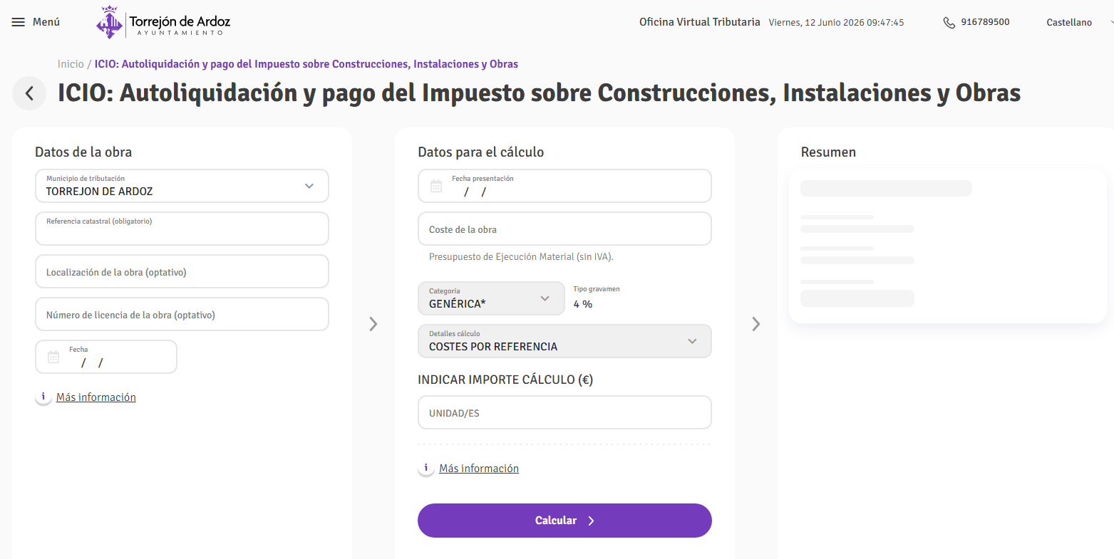 AUTOLIQUIDACION ICIO