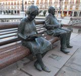 escultura homenaje a los mayores