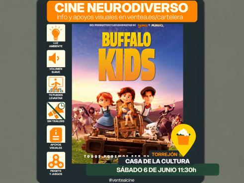  “Buffalo Kids” dentro del nuevo ciclo de #venTEAlcine