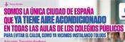 Aire acondicionado colegios