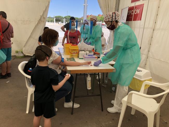 Torrejón de Ardoz está realizando test coronavirus a todos sus vecinos