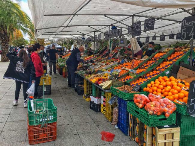 Vuelve el Mercadillo municipal de los miércoles que se suspendió la semana pasada por el temporal Filomena