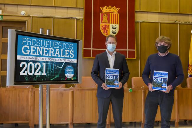 Aprobados inicialmente los Presupuestos del Ayuntamiento de Torrejón de Ardoz para el año 2021 que ascienden a 110.499.605 millones de euros para seguir avanzando en la transformación y mejora de la ciudad
