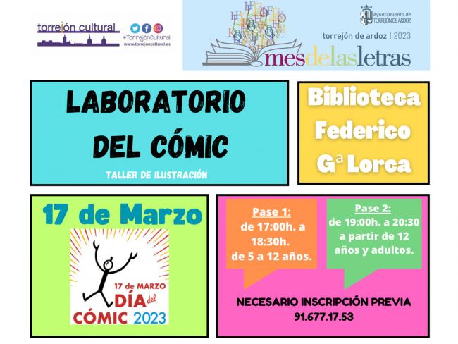 Taller de ilustración “Laboratorio de Cómic” 