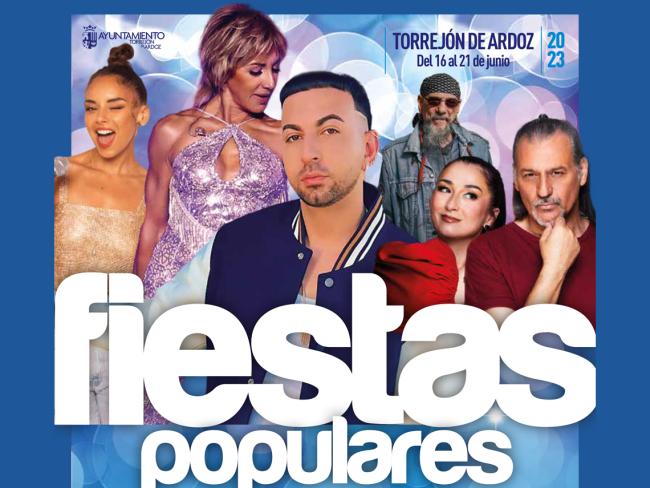 Hoy viernes, 16 de junio, comienzan las Fiestas Populares de Torrejón