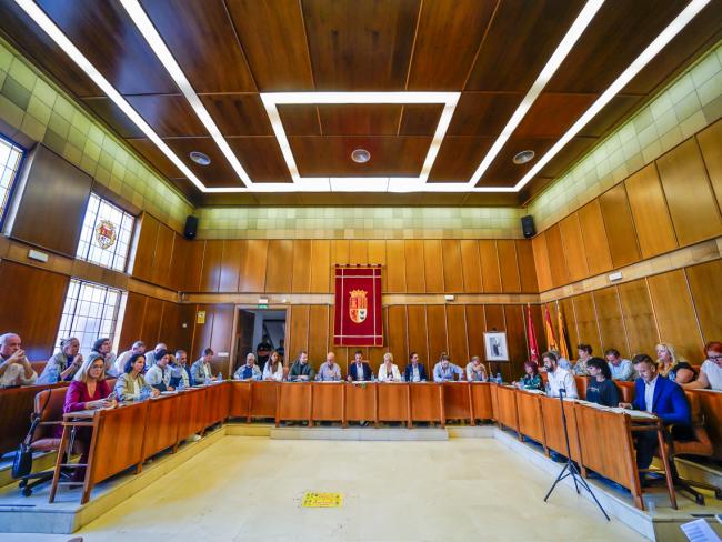 Celebración de un Pleno municipal
