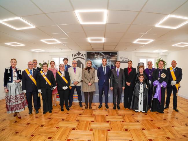 Momento de la presentación de la Semana Santa de Torrejón de Ardoz