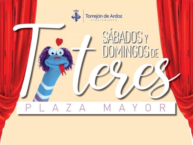 “Sábados y domingos de títeres” 
