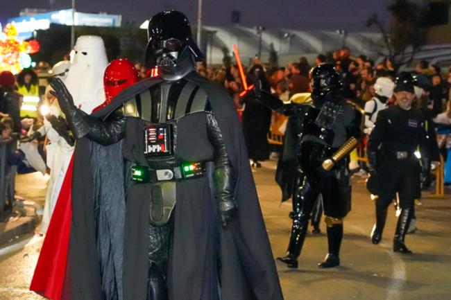 La Legión 501 de Star Wars en uno de sus desfiles celebrados en la ciudad