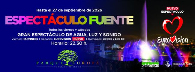 Espectáculo Fuente 2026