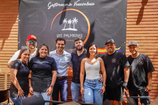 Las Palmeras cumple tres años acercando la auténtica gastronomía venezolana a Torrejón de Ardoz