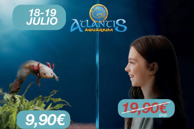 Atlantis Aquarium Madrid, protagonista este fin de semana de los Días Especiales de Torrejón con las entradas a mitad de precio para torrejoneros