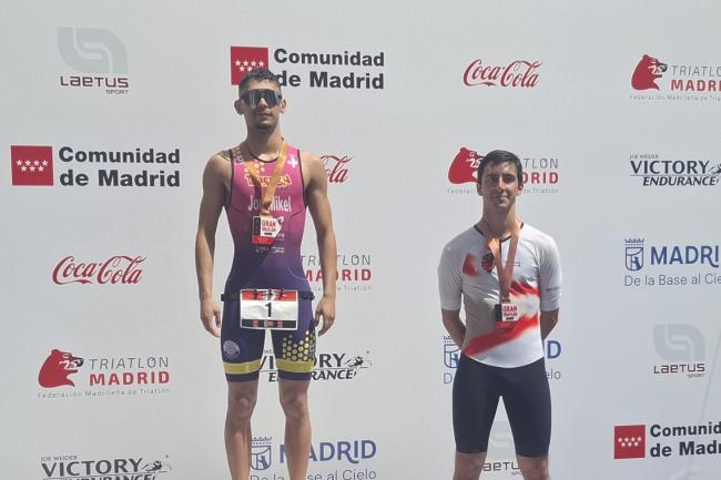 Jon Mikel López, campeón del Gran Triatlón Madrid